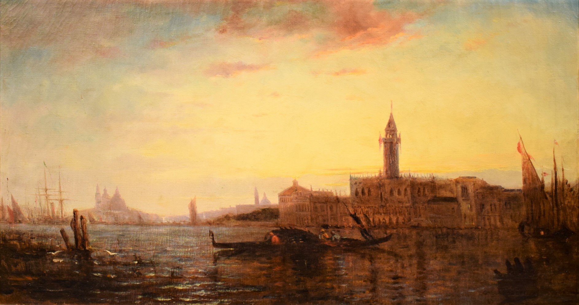 Venezia, tramonto sulla Laguna